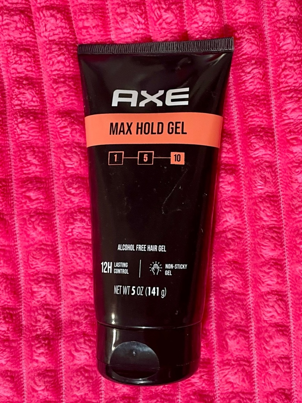 AXE Max Hold Gel - Black with Orange Accent